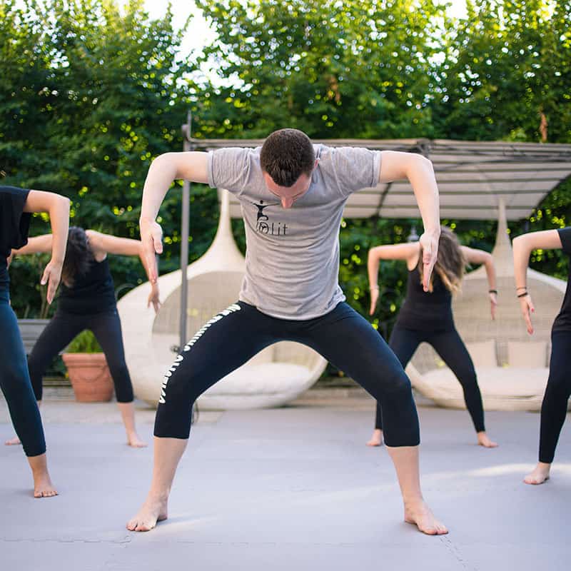 Fitness in the spa