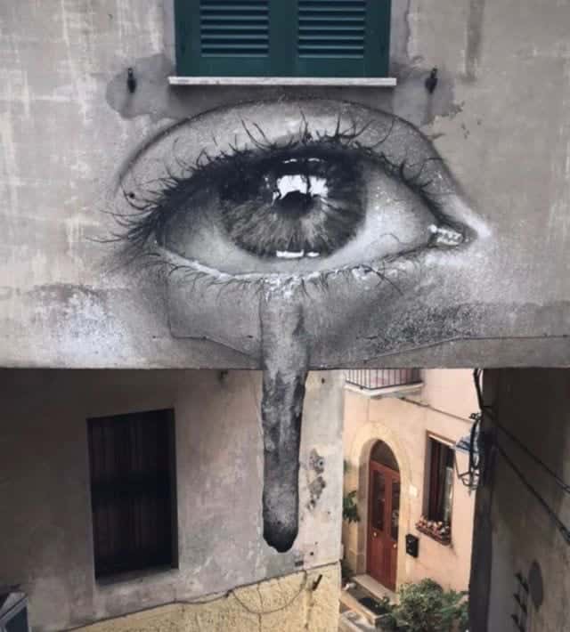 Il murales Eye and Tear