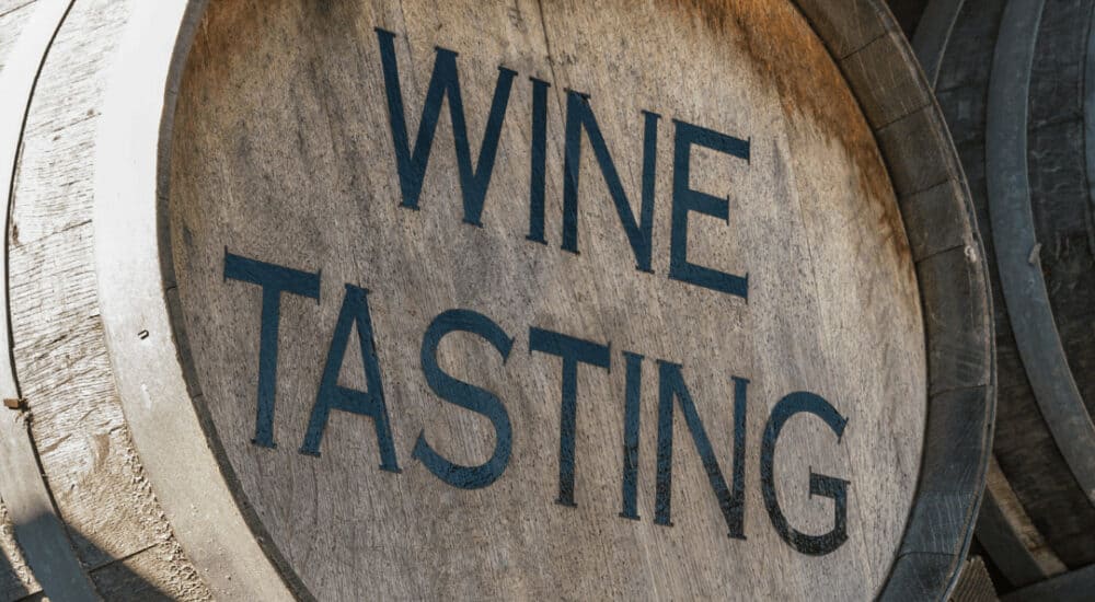 Wine tasting